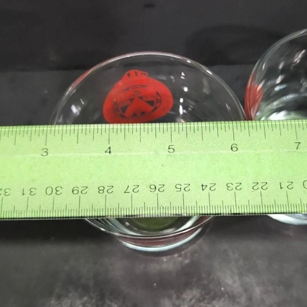 Coca Cola Toronto Police 1957 Drinking Tumblers, Set of 2, Replacement Glasses‎